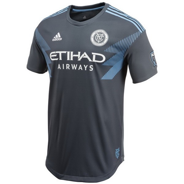 Camiseta New York City Replica Segunda Ropa 2018/19 Gris